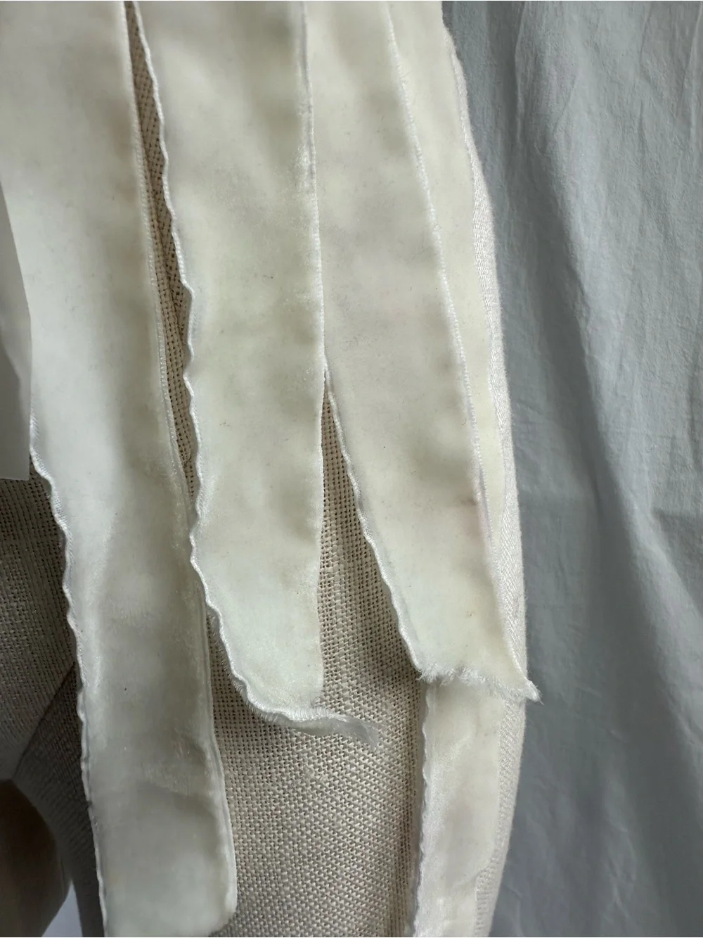 LoveShackFancy Rivia Belt NWT Cotton Pink Cream Rosette O/S
